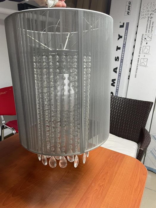 Абажур със кристали различни модели