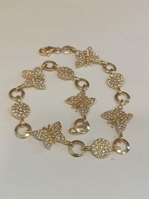 (AG41) Bratara aur, 14k b51634.6 Certificat de garantie