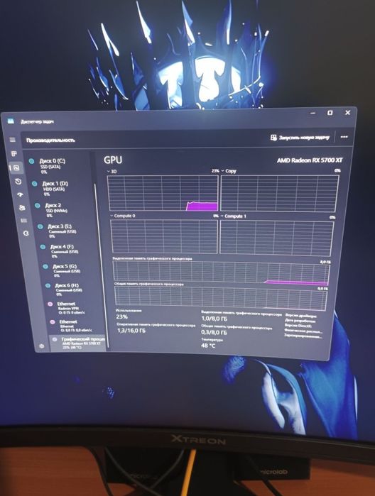 Видеокарта RX5700XT