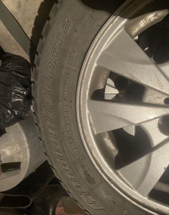 R14 185/65 литье с резиной