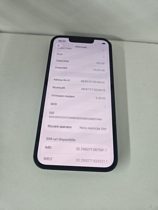 iPhone 13  mini  128 GB ~ Baterie 100% ~ Neverlocked