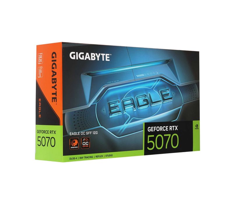 -Видеокарта Gigabyte RTX 5070 EAGLE OC SFF 12GB(GV-N5070EAGLE OC-12GD)