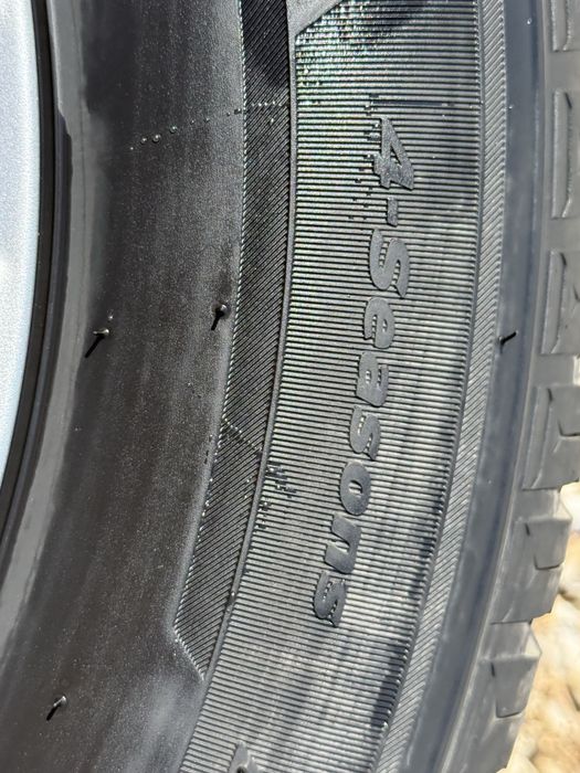 4 джанти МЕРЦЕДЕС с гуми HANKOOK  235/60/17 ALLSEASON DOT 24