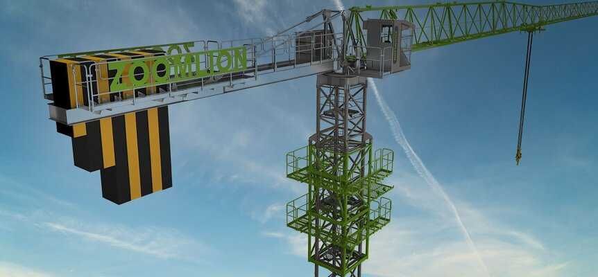 Башенный кран ZOOMLION WA7025-12E