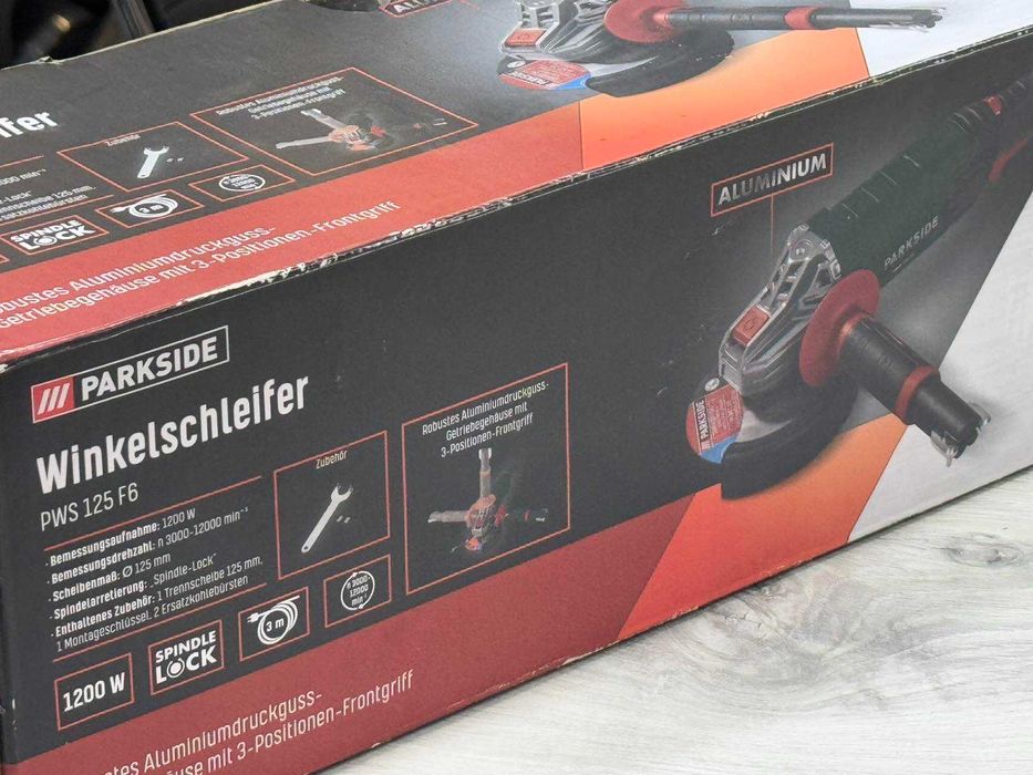 Ъглошлайф Parkside PWS 125 F6