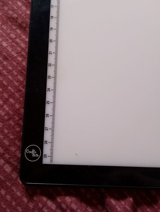 LED Светеща подложка за рисуване 30/41 см