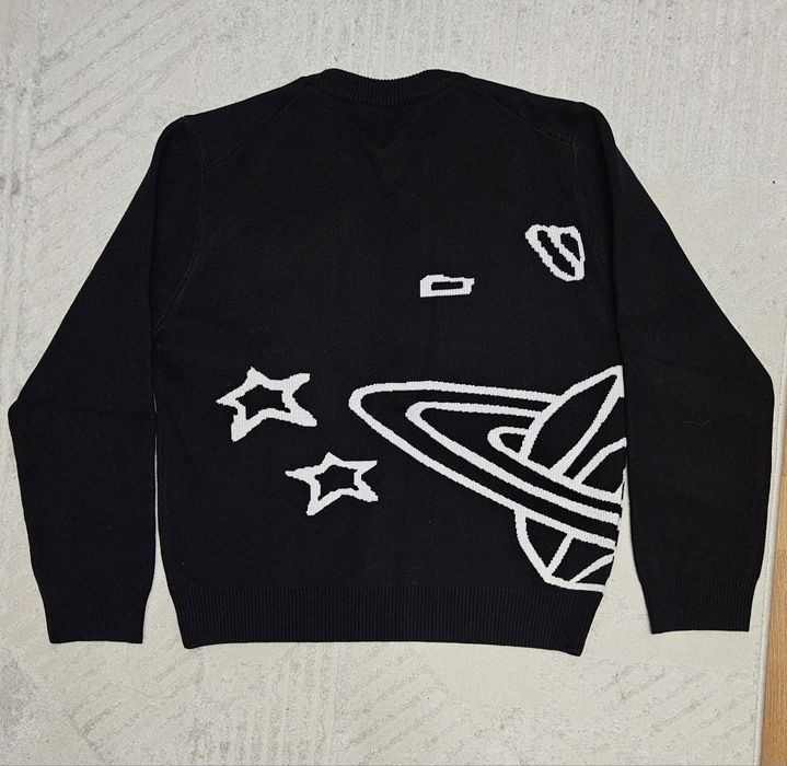 свитер BrokenPlanet черный, унисекс