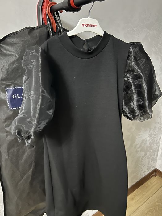 Черное платье для девочки