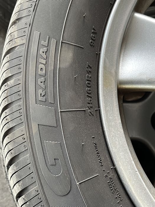 Set jante aliaj R17 5x114,3 Hyundai Kia cu anvelope 215 60 R17