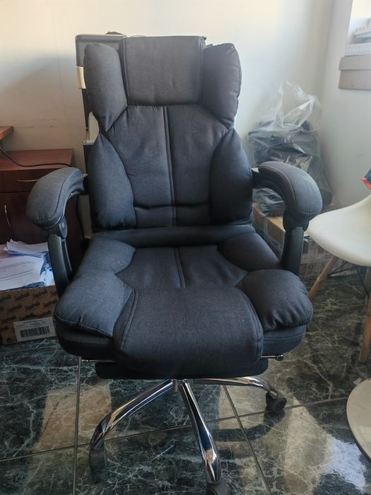 Scaun birou cu suport picior