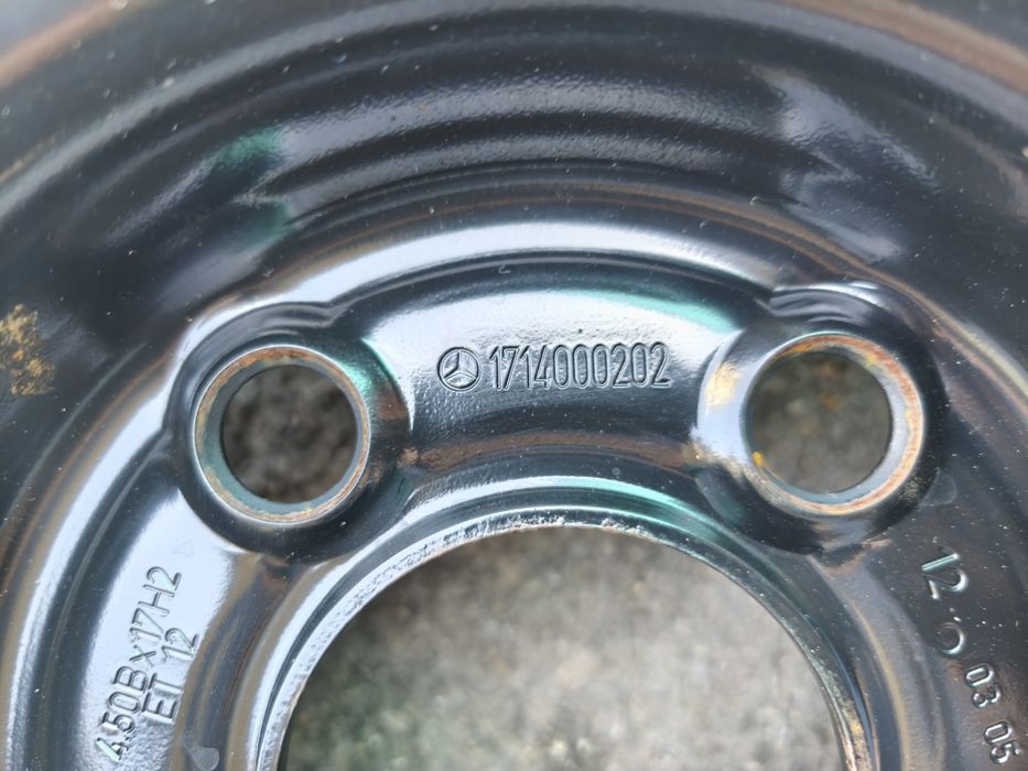 17" оригинална патерица за Mercedes SLK/E/C...