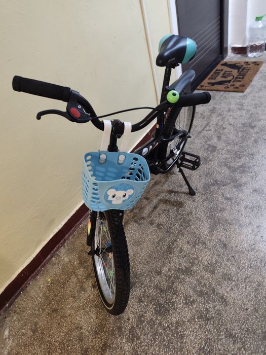 Bicicletă copii 16 inch Velors + coș + apărători – stare excelentă