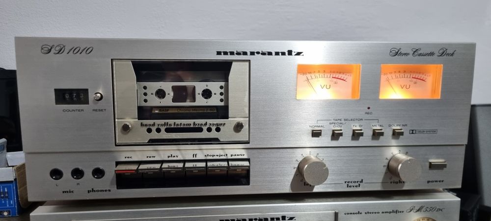 Amplificator Marantz PM 550 DC si deck SD 1010
