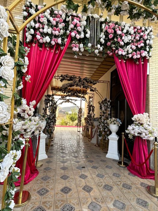 Sahna bezaklari va dekoratsiya hizmati