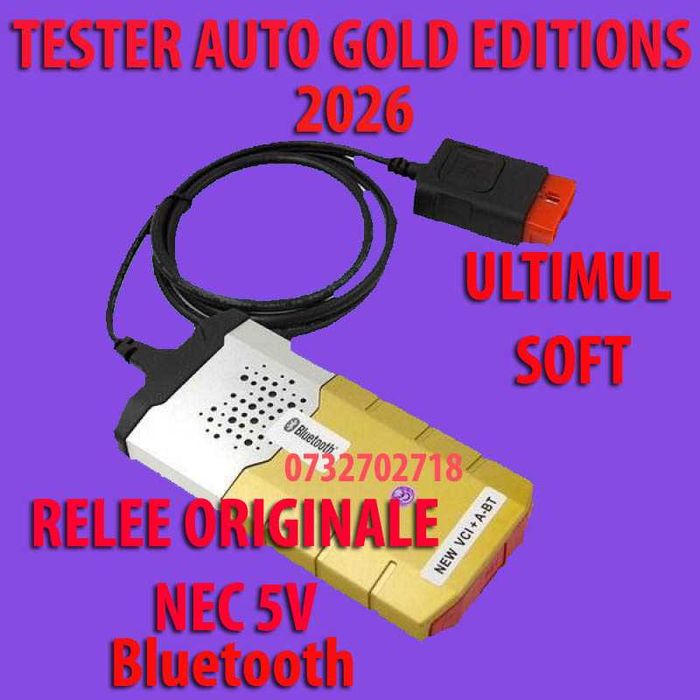 Tester auto Diagnoza Multimarca Autoturisme și camioane  2026