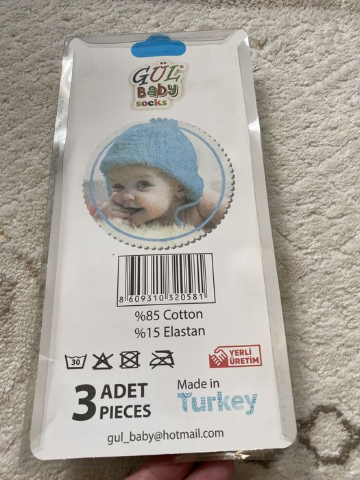 Носки новорожденным