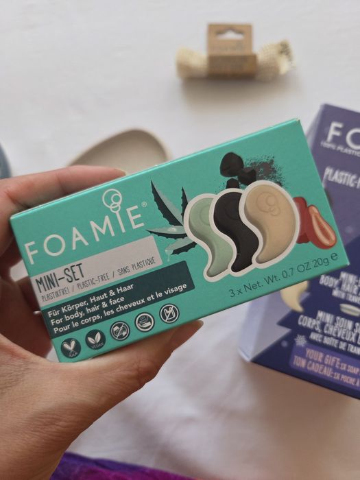 Set Foamie Trial Size – ideal pentru călătorii sau pentru a testa produsele