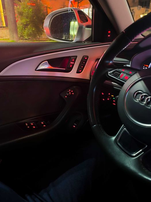 Audi A6, C7 2016 Алкантара