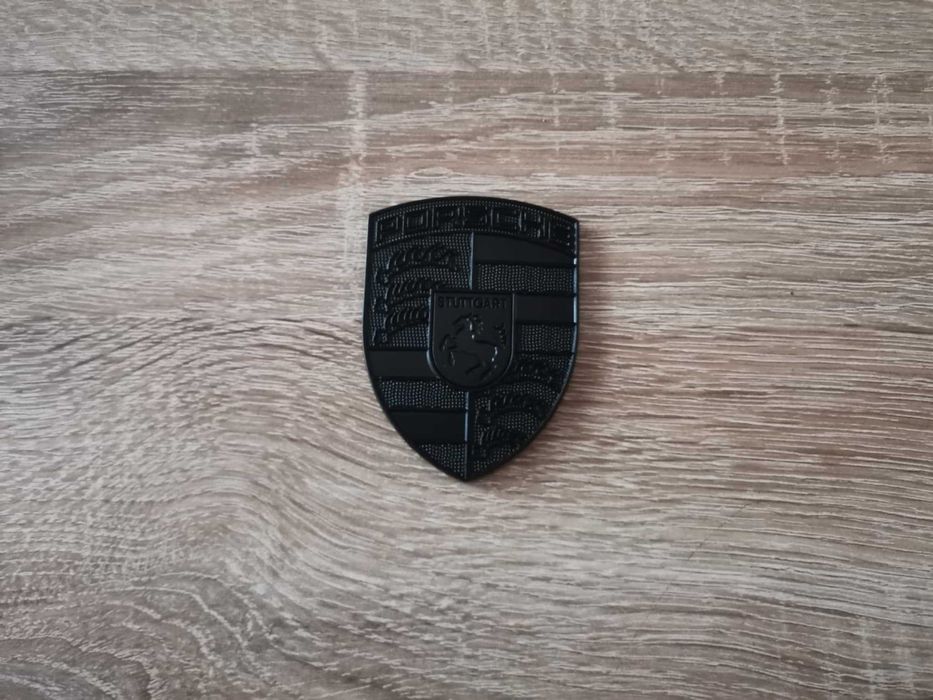 Черна Емблема лого Porsche