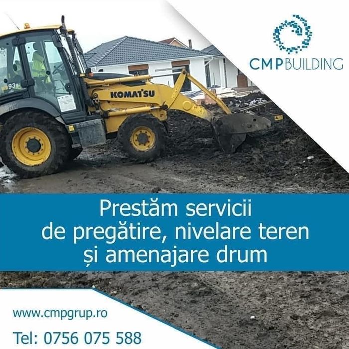 Buldoexcavatoare,Excavatoare ,Compactoare de inchiriat