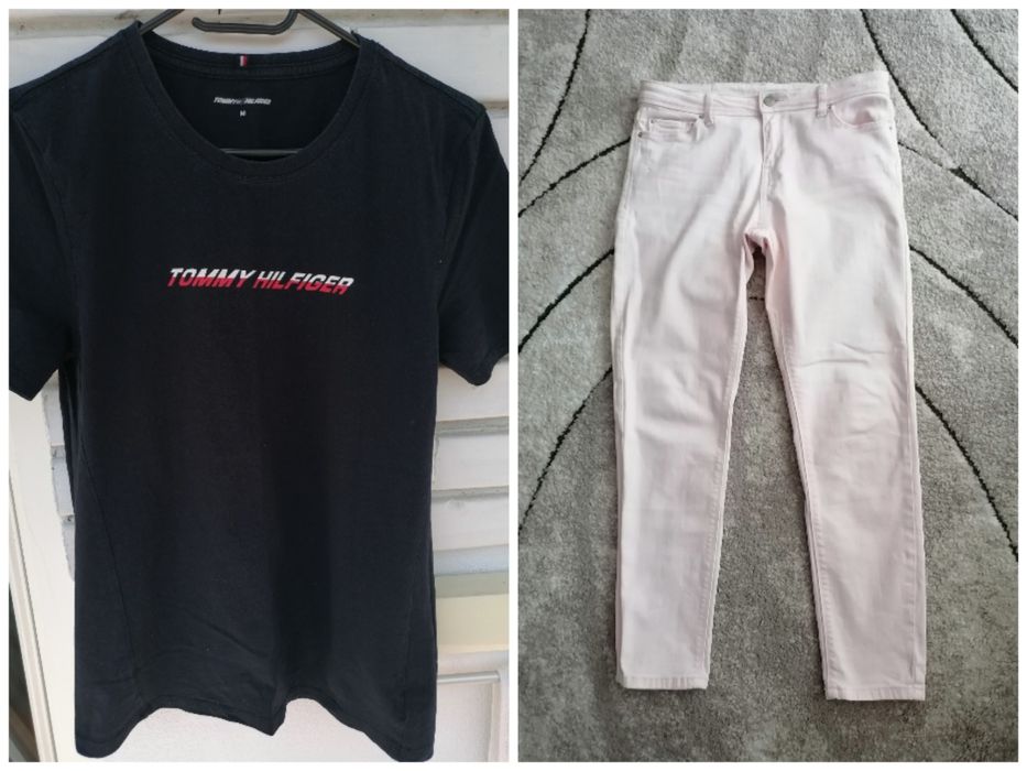 Tricou și blugi/ marimea M