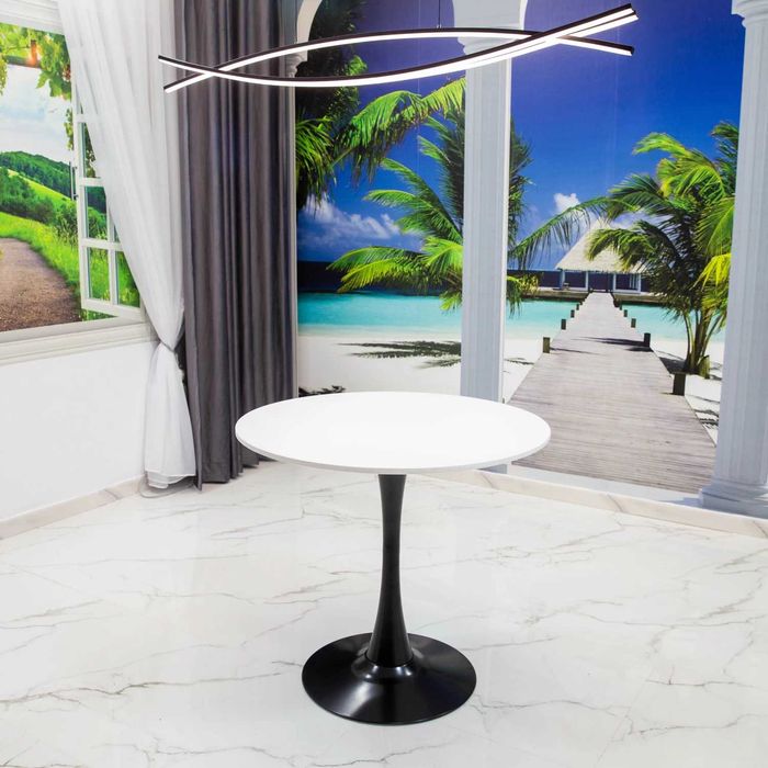 Mese cu blat din MDF si picior Metalic, baruri, pizzerii, restaurante