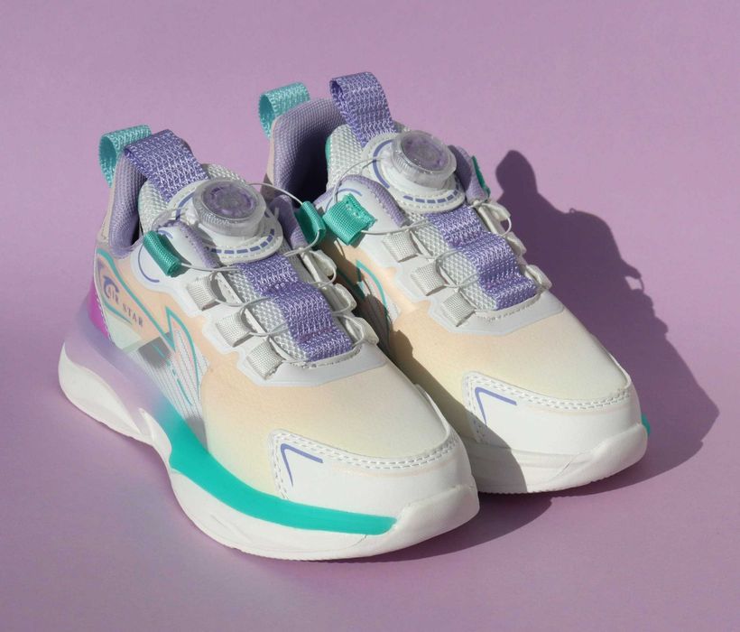 НОВО! Детски маратонки Purple закопчаване BOA 30/35