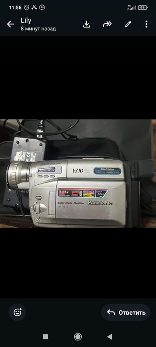 Продам видеокамеру Panasonik VZ10