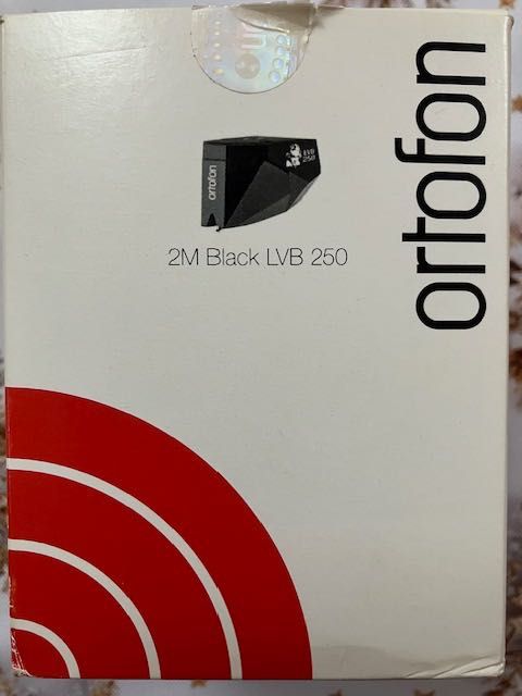 Cartus Ortofon 2M Black 250 LVB in stare excelenta, ca nou.