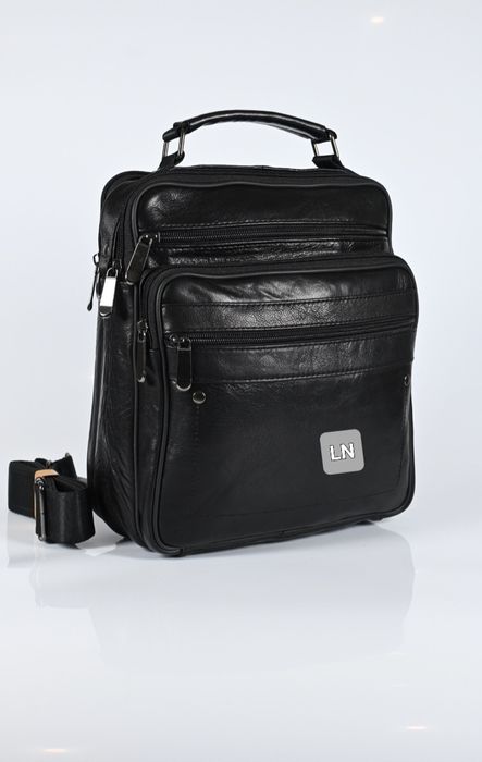 Мъжка чанта от естествена кожа