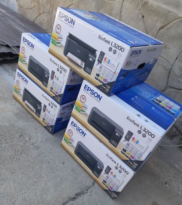 Принтер Epson L3200, цветной 3в1