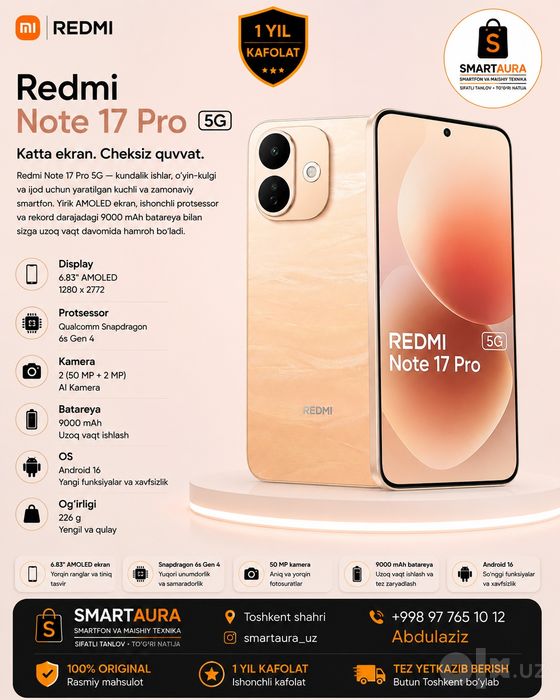 Redmi Note 17 Pro 5G