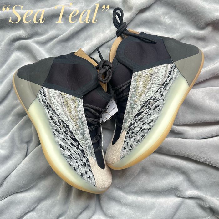 Pantofi Sport Yeezy QNTM Quantum Sea Teal- 100% originali