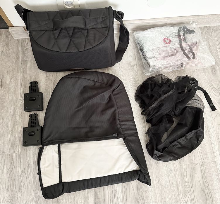 Carucior bebe 2 în 1 cu landou si parte sport