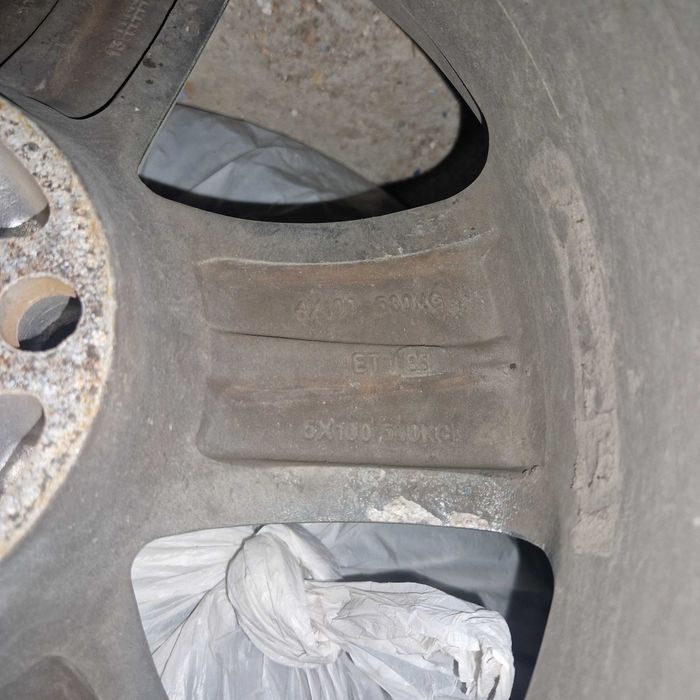 Диски r17×7,5jj, 5×100, et35