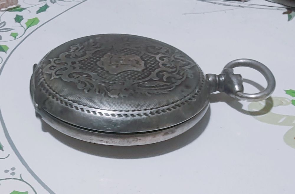 Carcasa ceas din argint, an 1848