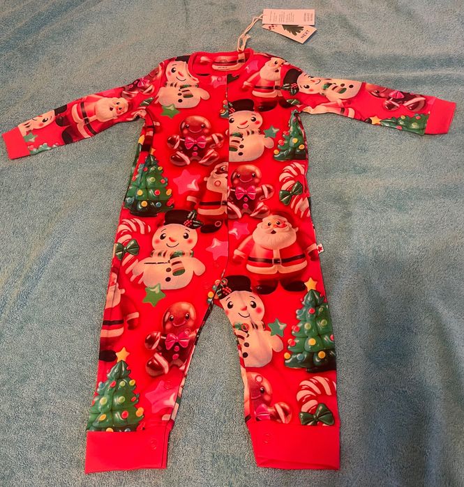 Ново Next Коледен ромпър