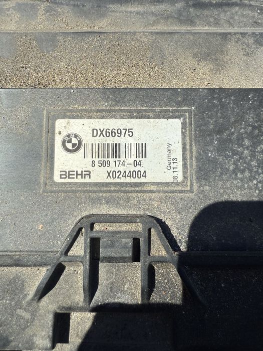 Комплект радиатори бмв ф06 ф10 ф11 ф12 ф13