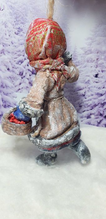 Ватные игрушки "Дары зимнего леса"