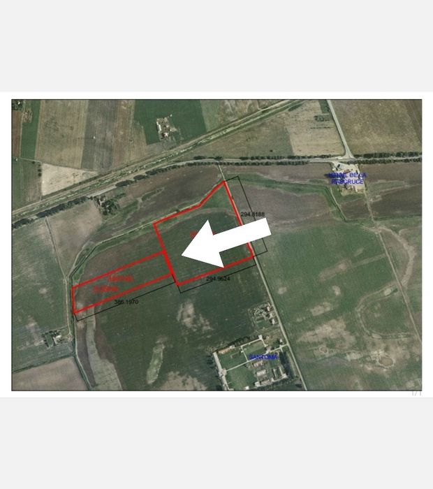 Vand teren 3.5 Ha Hanul de la Răscruce