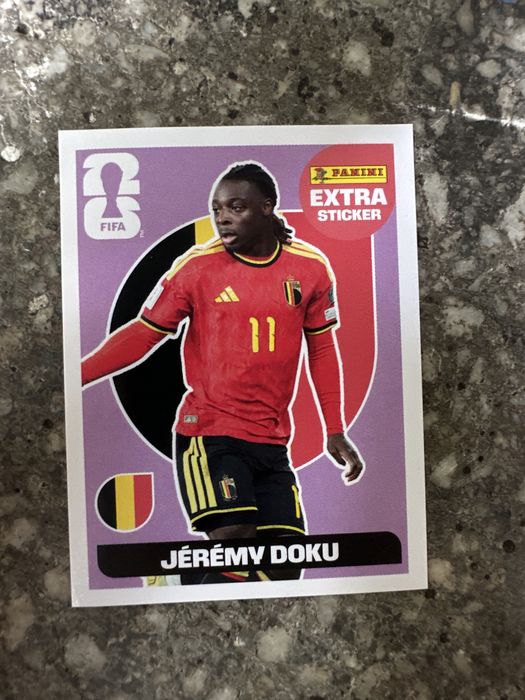 Vând cartonaș panini world cup 2026
