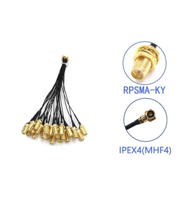 Antene wifi ext/cabluri sma-ipex4 AX210, AX200, AC9260 etc..