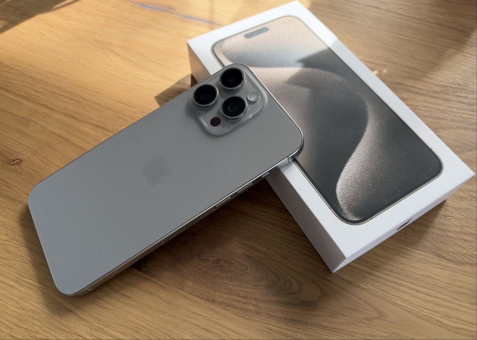 Vand Iphone 15 Pro max  512 GB  Natur Titanium