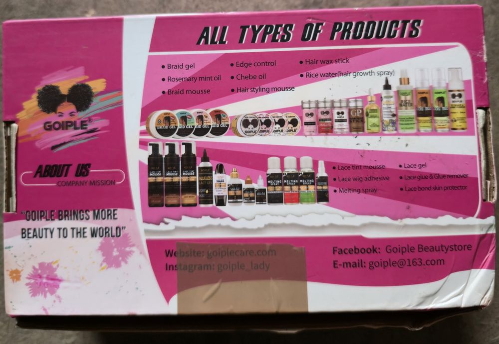 Gel de păr Wozutunt sprqy pentru peruci cu dantelă