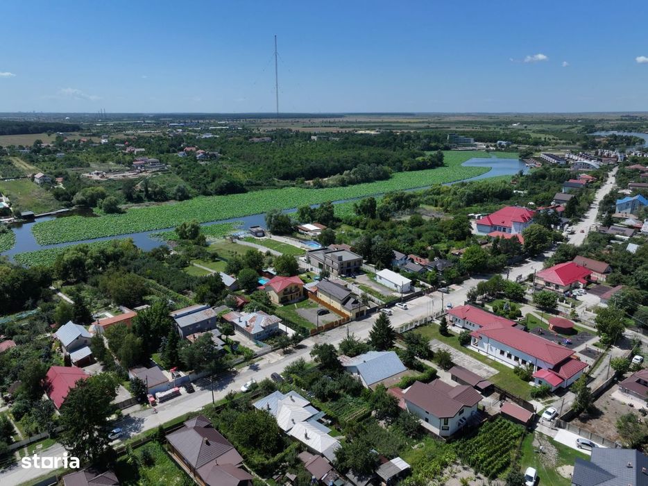 Teren premium cu deschidere la lacul Snagov-Tâncăbești