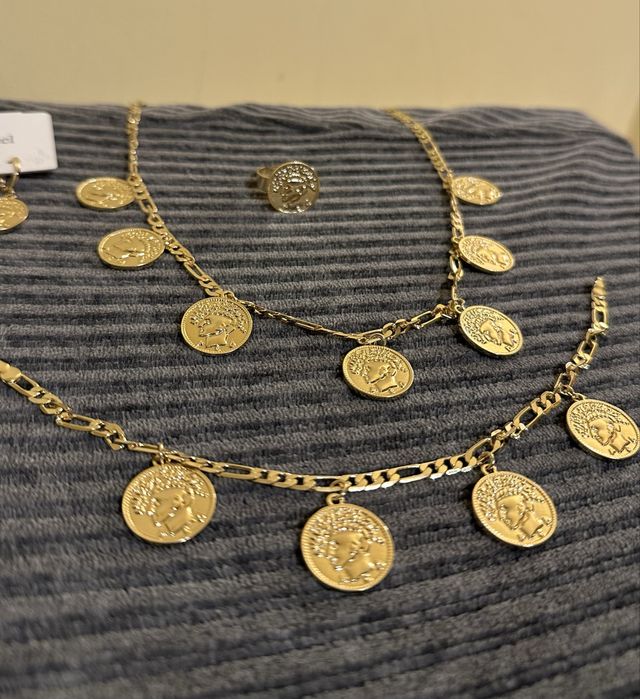 Set placat cu aur 18K