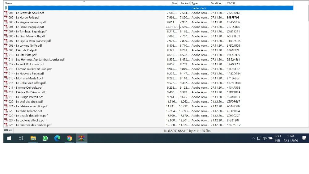 Colectia completa de reviste Rahan lb franceza 1-36 sau 1-189 ep in fo