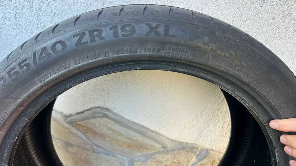 4бр. летни гуми Continental 255 40 19