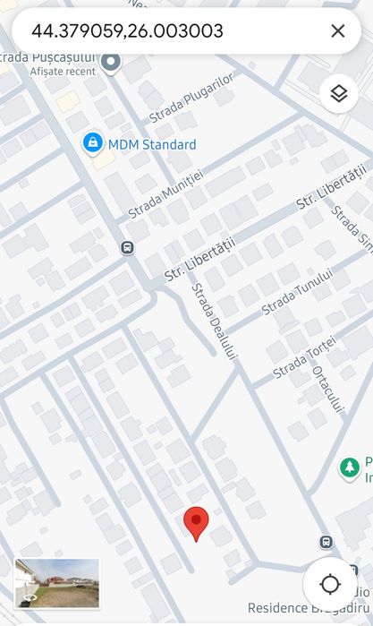 Teren 422 mp Libertatii Bragadiru