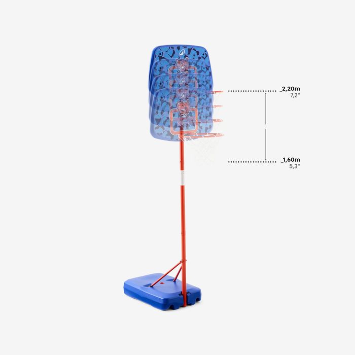 Coș Baschet reglabil K500 Aniball 1,30 m - produs resigilat Decathlon